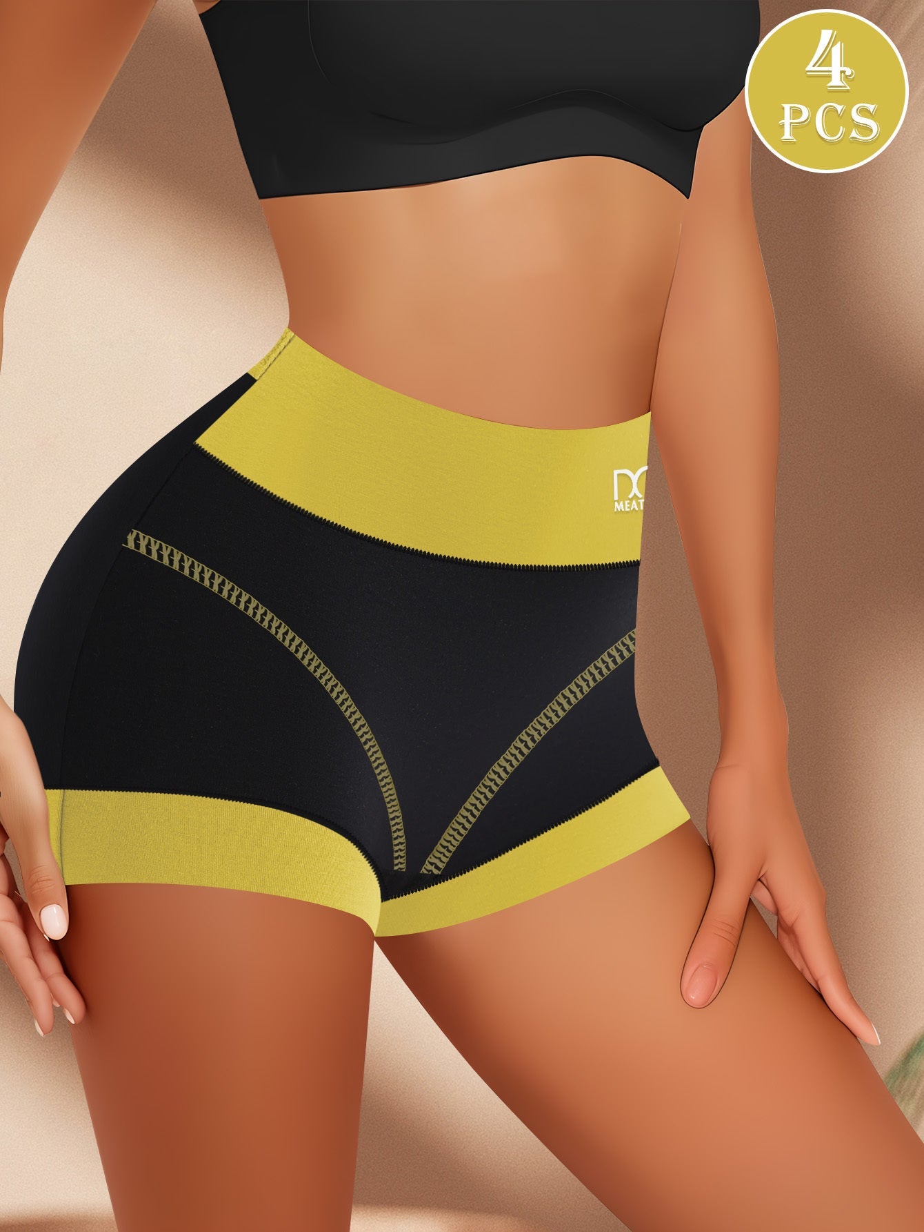 Women’s High-Waist Boyshorts - Breathable Daily Comfort – view 3