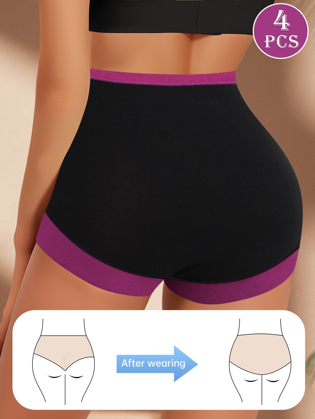 Women’s High-Waist Boyshorts - Breathable Daily Comfort – view 7