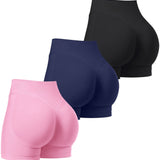 3PCS - Black Navy Pink