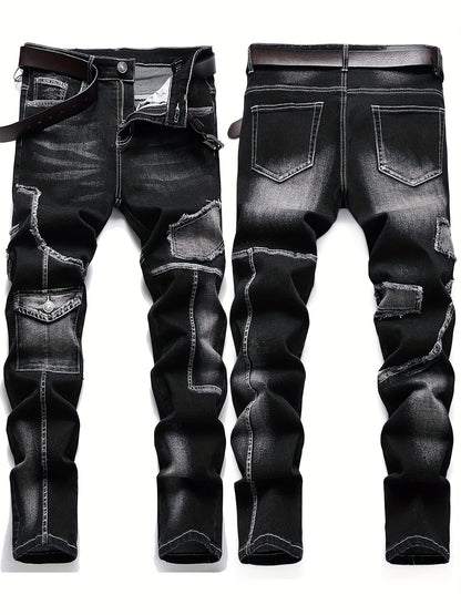 Women's High-Waist Jeans - Black Weekend – Black option – main product image