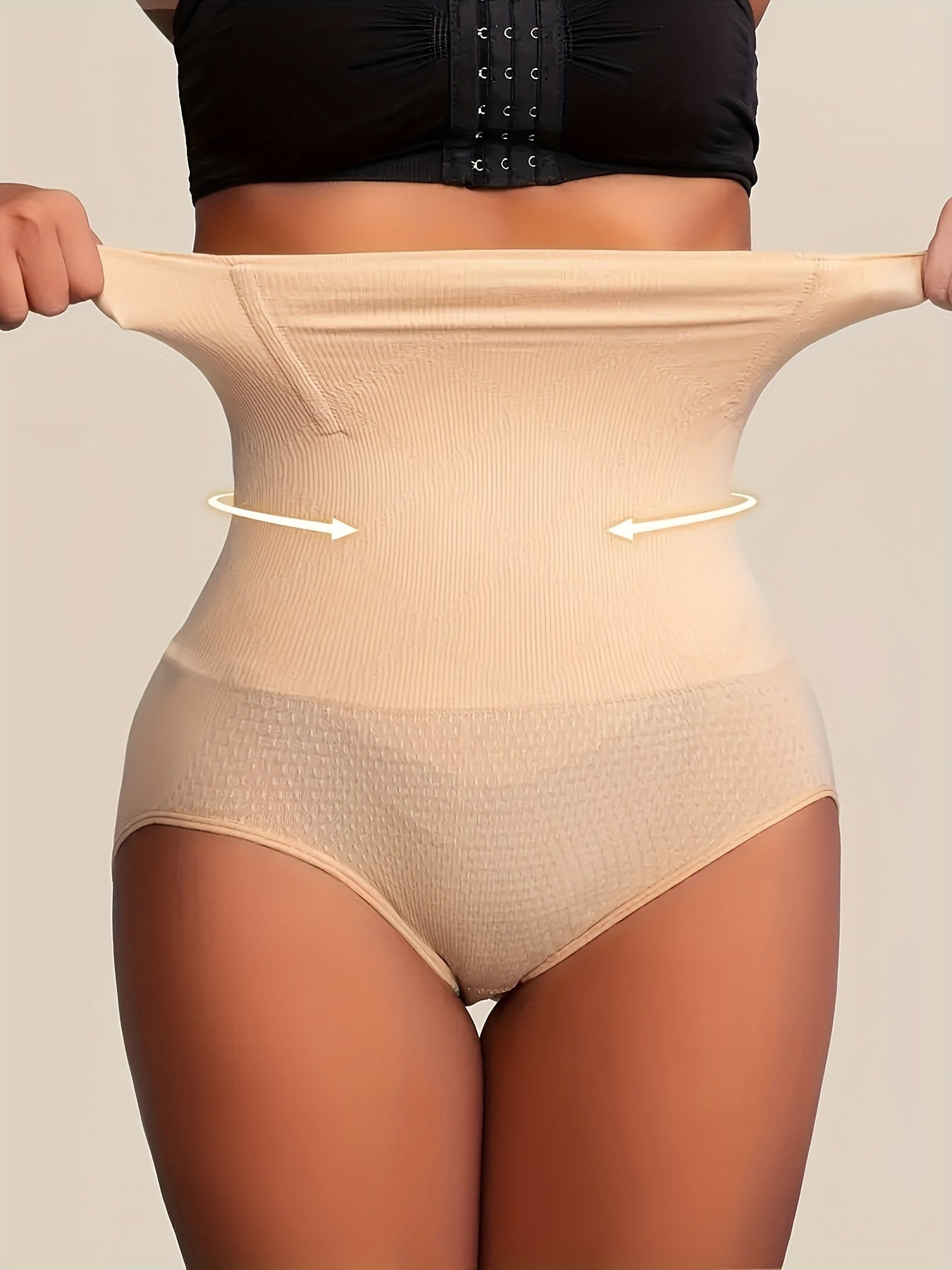 Women's High-Waist Shapewear Briefs - Butt Lift Plus Size Body Smoothing – view 3