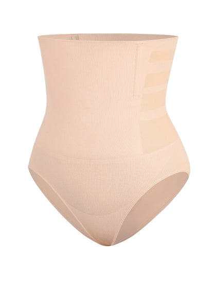Women’s High-Waist Shapewear Briefs - Tummy Control Support – Apricot – view 6
