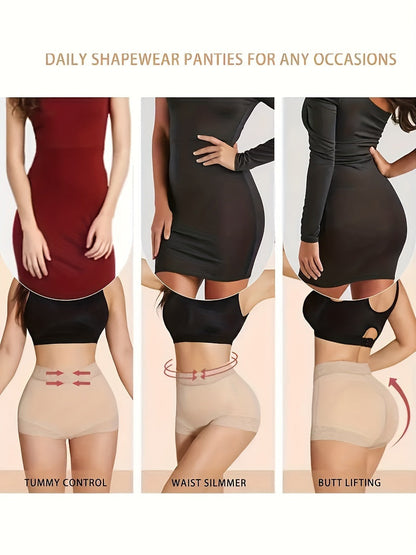 Women’s High-Waist Shapewear Briefs - Tummy Control Support – Light Purple – view 8
