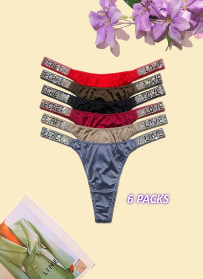 Women's High-Waist Thongs - Soft Daily Comfort – view 4