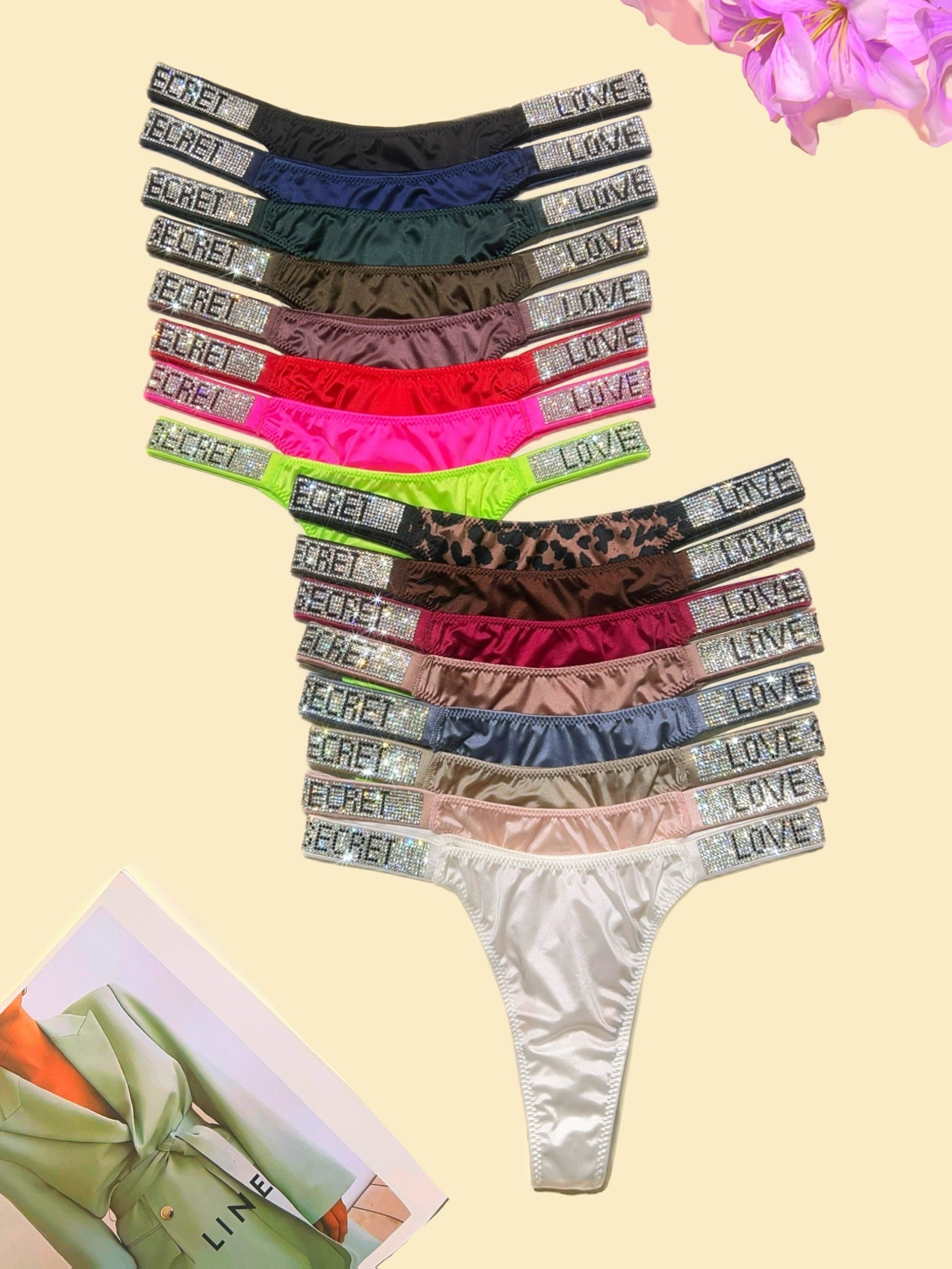 Women's High-Waist Thongs - Soft Daily Comfort – view 5