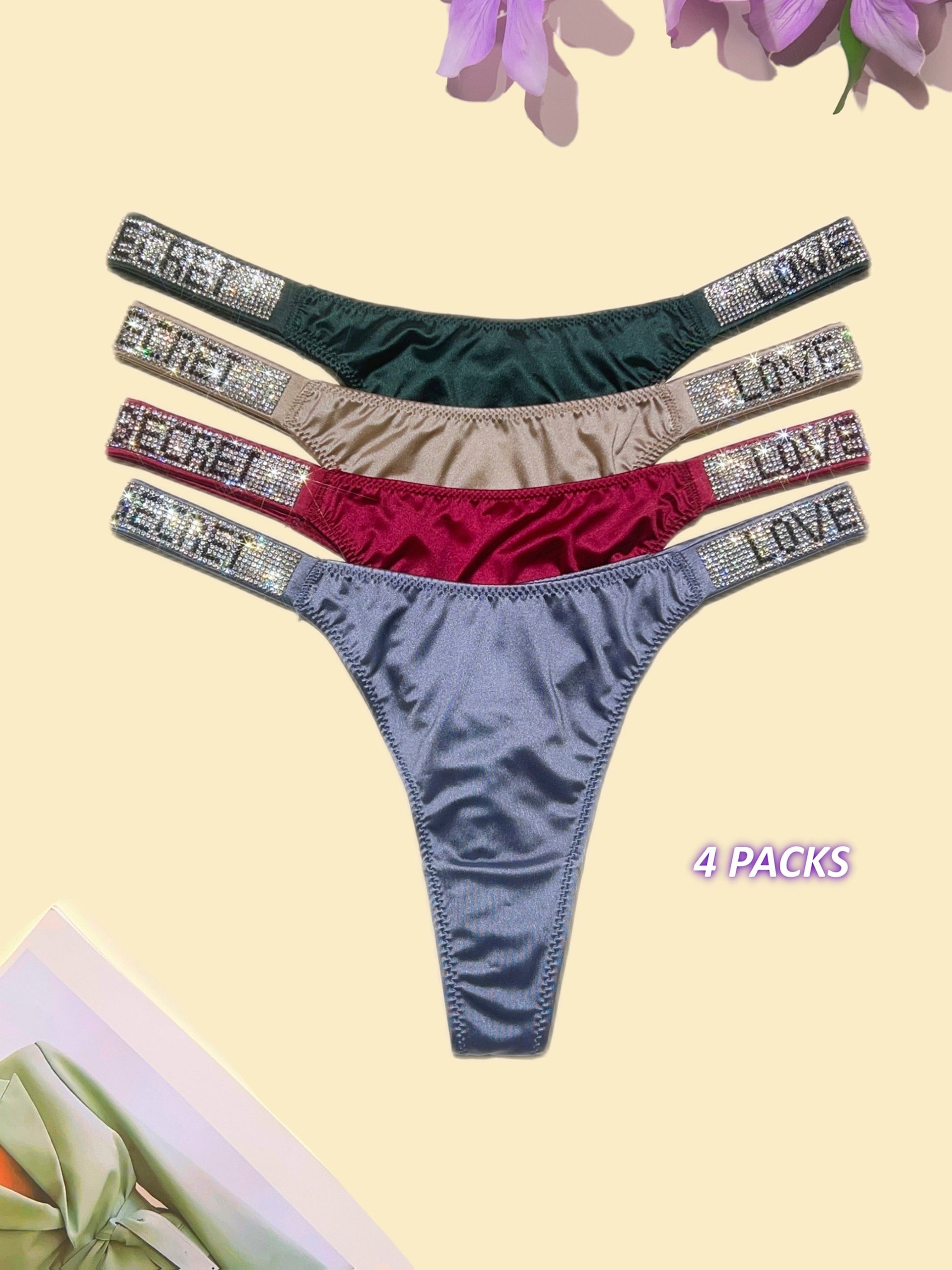 Women's High-Waist Thongs - Soft Daily Comfort – view 8