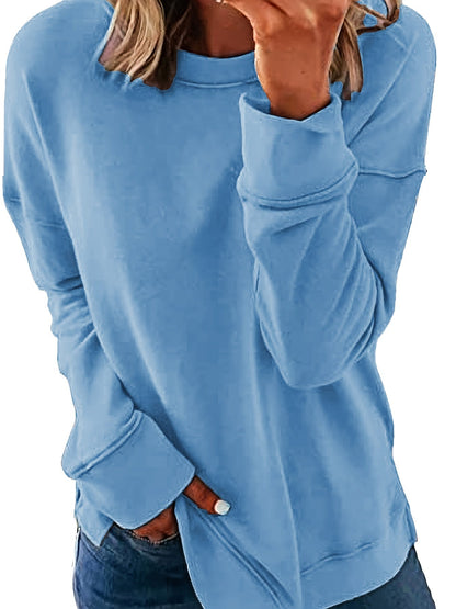 Women's Holiday Crewneck Sweatshirt - Crew Neck Long Sleeve – main product image