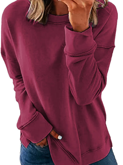 Women's Holiday Crewneck Sweatshirt - Crew Neck Long Sleeve detail view