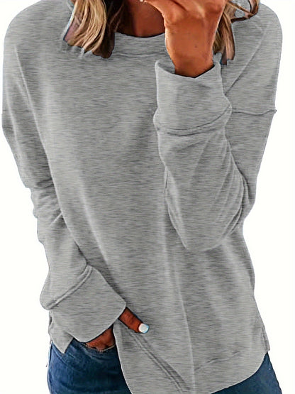 Women's Holiday Crewneck Sweatshirt - Crew Neck Long Sleeve detail view