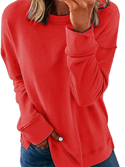 Women's Holiday Crewneck Sweatshirt - Crew Neck Long Sleeve – Beige option – view 7