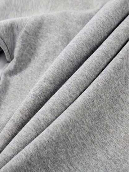 Women's Holiday Crewneck Sweatshirt - Regular Fit Crew Neck – Light Grey Colorway 71941 detail view