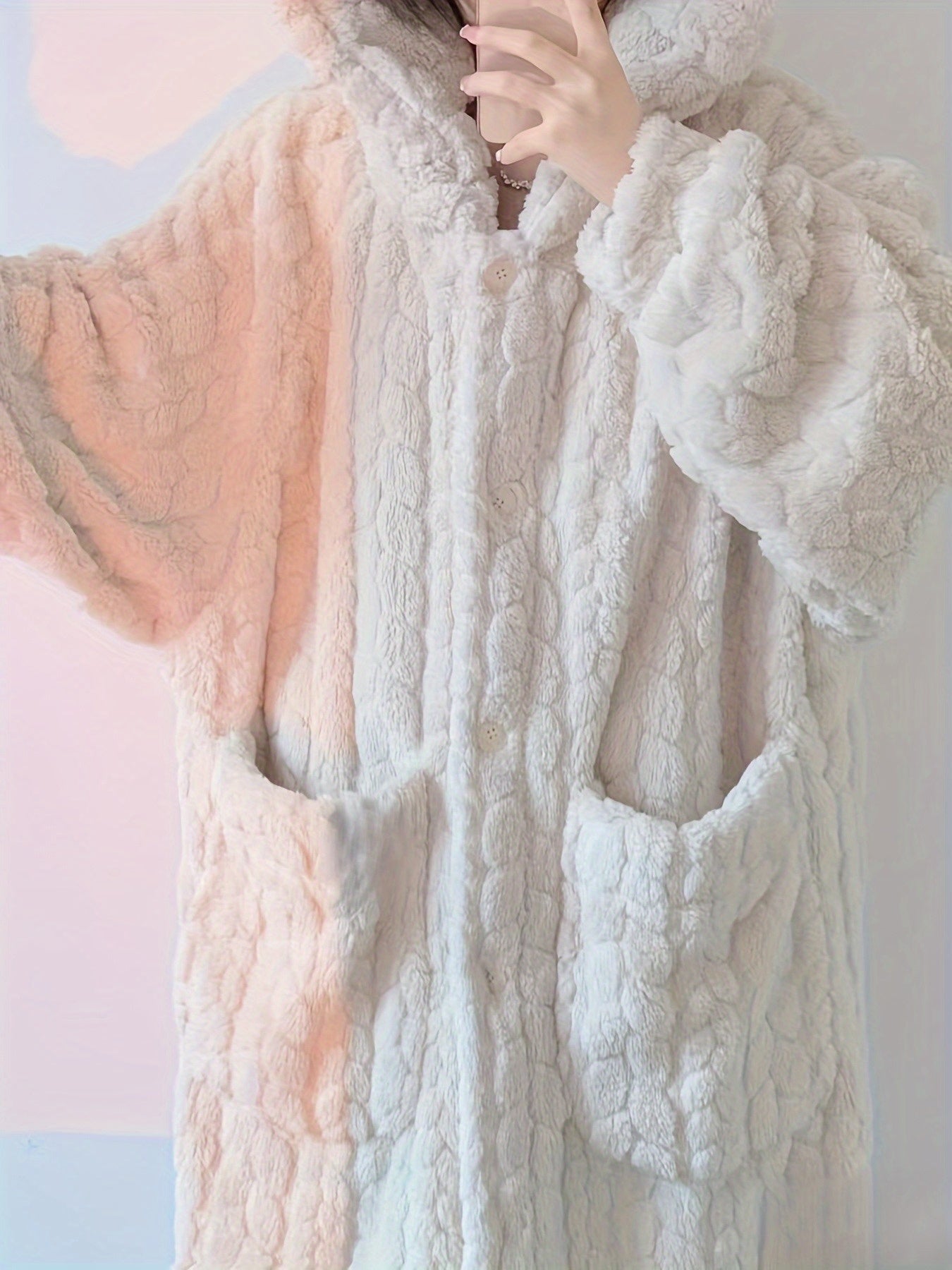 Women's Hooded Robe - Hooded Comfort – view 8