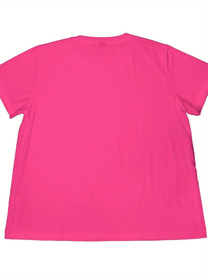 Women's Inspirational Graphic T-Shirt - Round Neck Short Sleeve – 3-Color Selection detail view