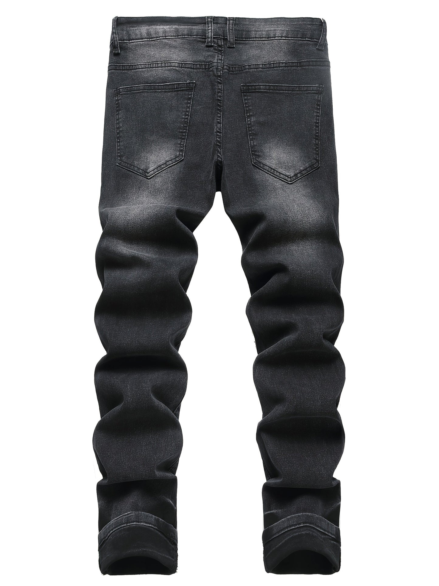Women's Jeans - Black Distressed Stretch – view 2