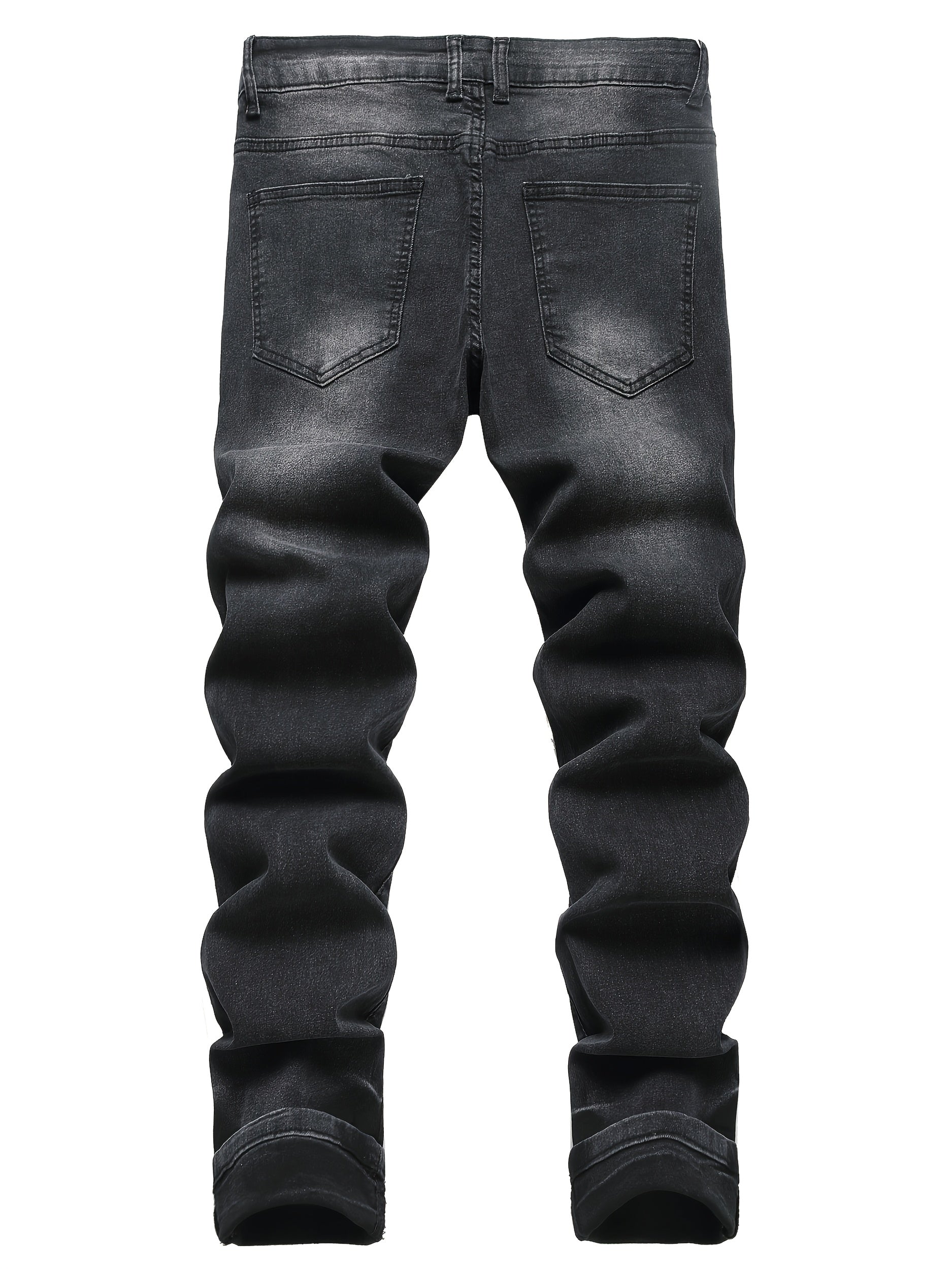 Women's Jeans - Black Distressed Stretch – view 9