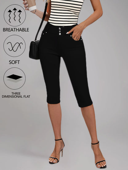 Women's Jeans - High Waist Regular Fit detail view