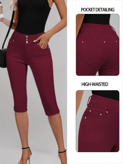Women's Jeans - High Waist Regular Fit detail view