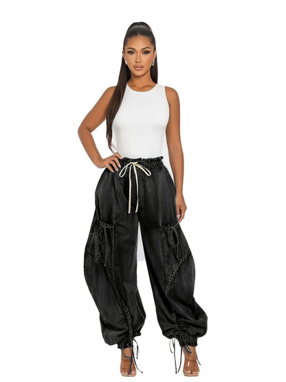 Women's Jeans - Khaki – Khaki option – view 2