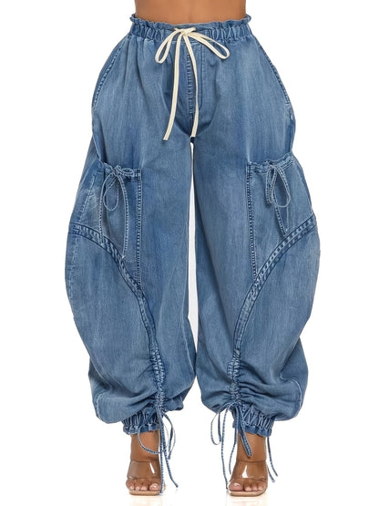 Women's Jeans - Khaki detail view