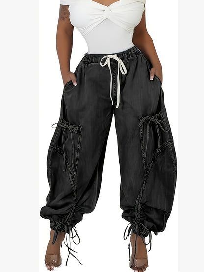 Women's Jeans - Khaki detail view