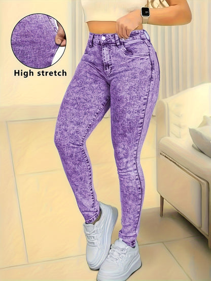 Women's Jeans - Light Blue Stretch Casual – view 5