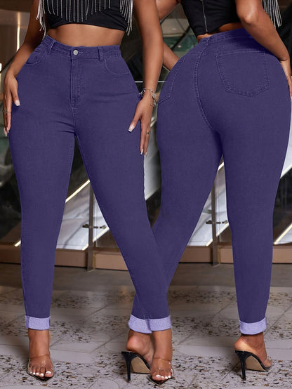 Women's Jeans - Purple – Purple option – view 7