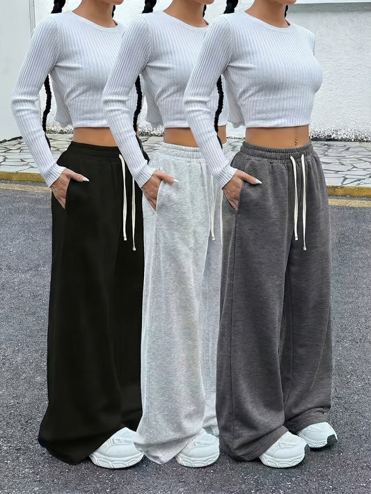 Women's Jogger Pants - Drawstring Waist Relaxed fit 38 – main product image