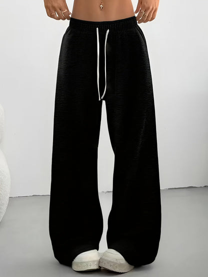 Women's Jogger Pants - Drawstring Waist Relaxed fit 38 detail view