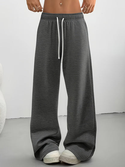 Women's Jogger Pants - Drawstring Waist Relaxed fit 38 detail view