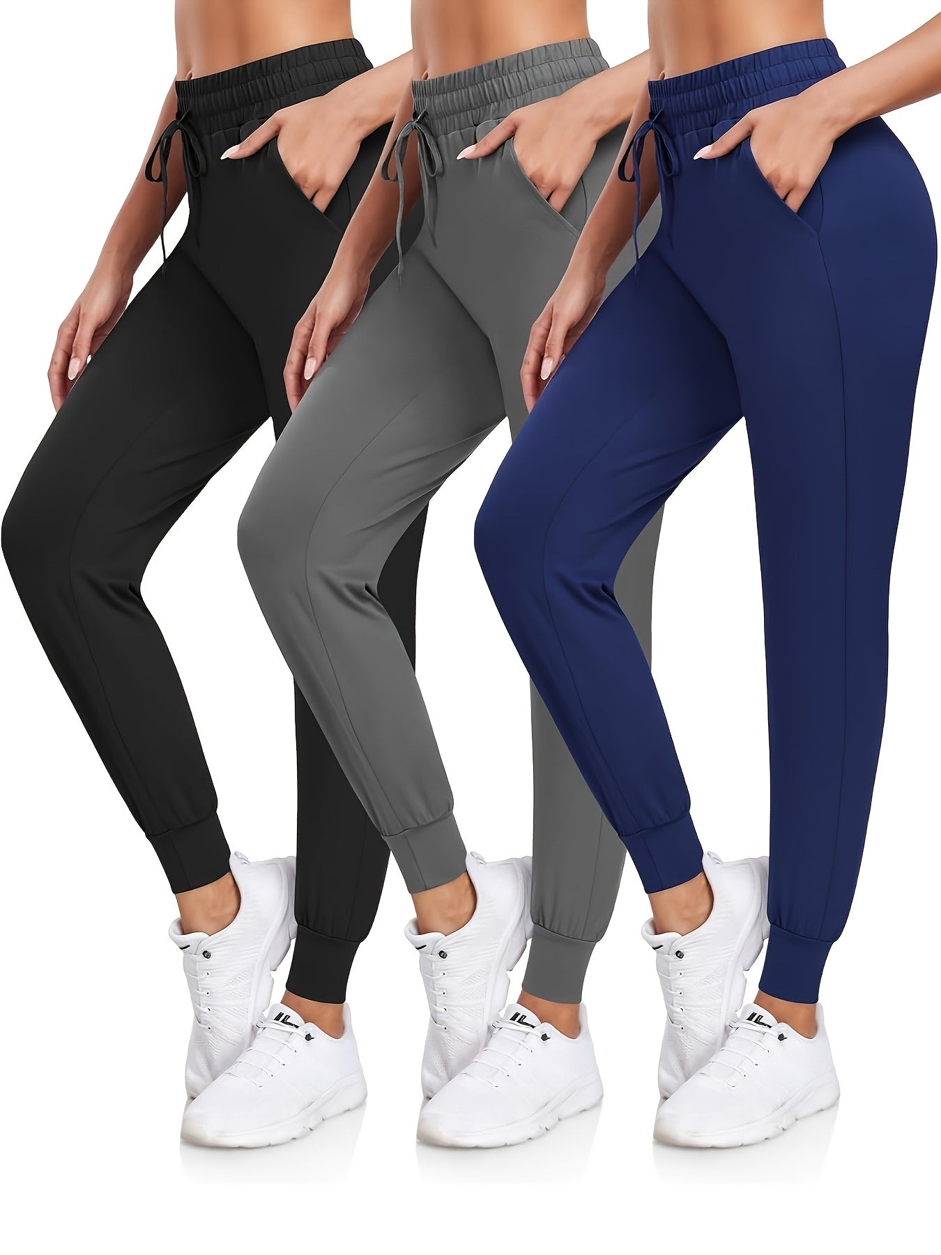 Women's Jogger Pants - Drawstring Waist With Pockets 22 – main product image