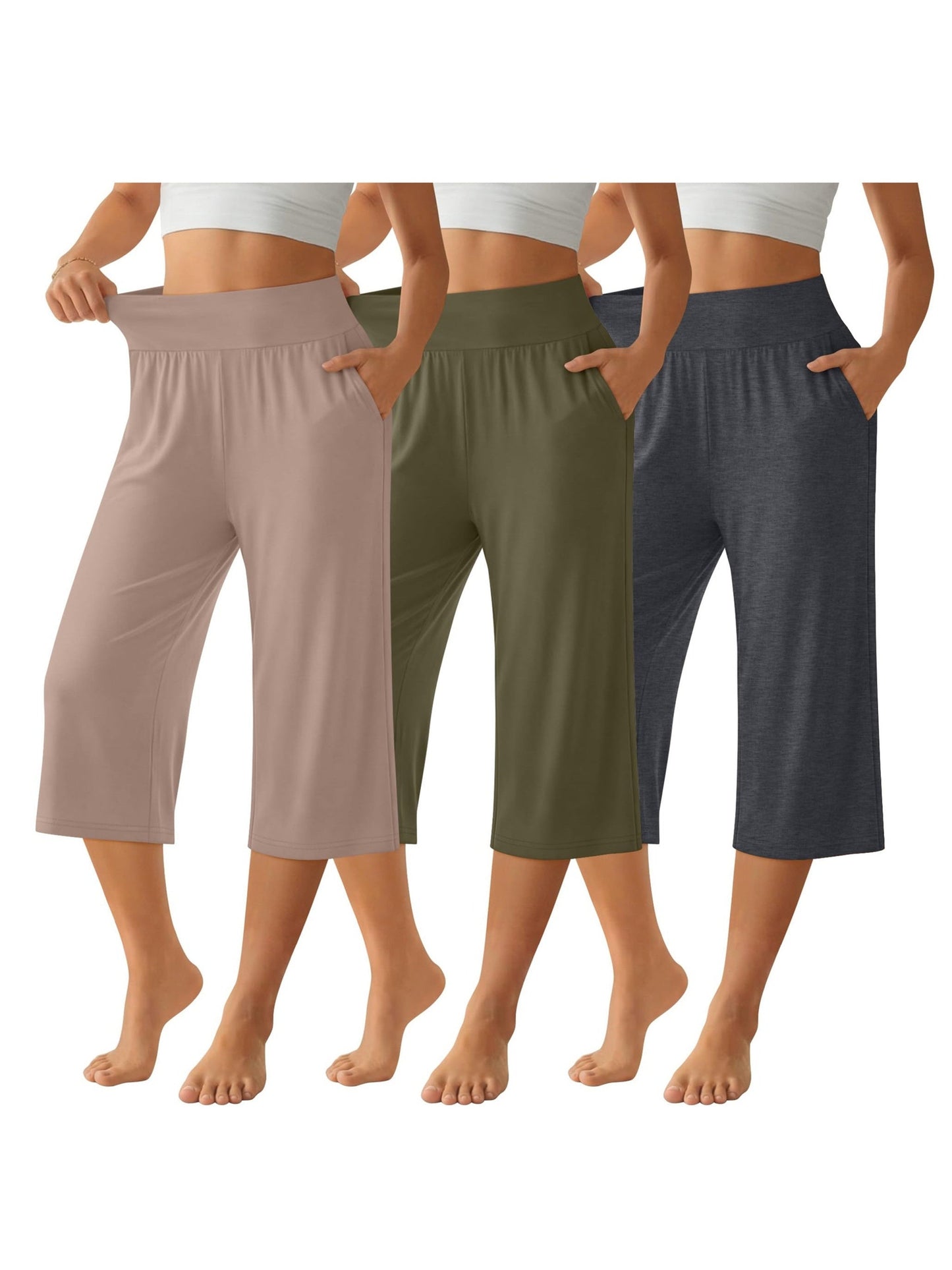 Women's Jogger Pants - Elastic Waist Relaxed fit – view 11