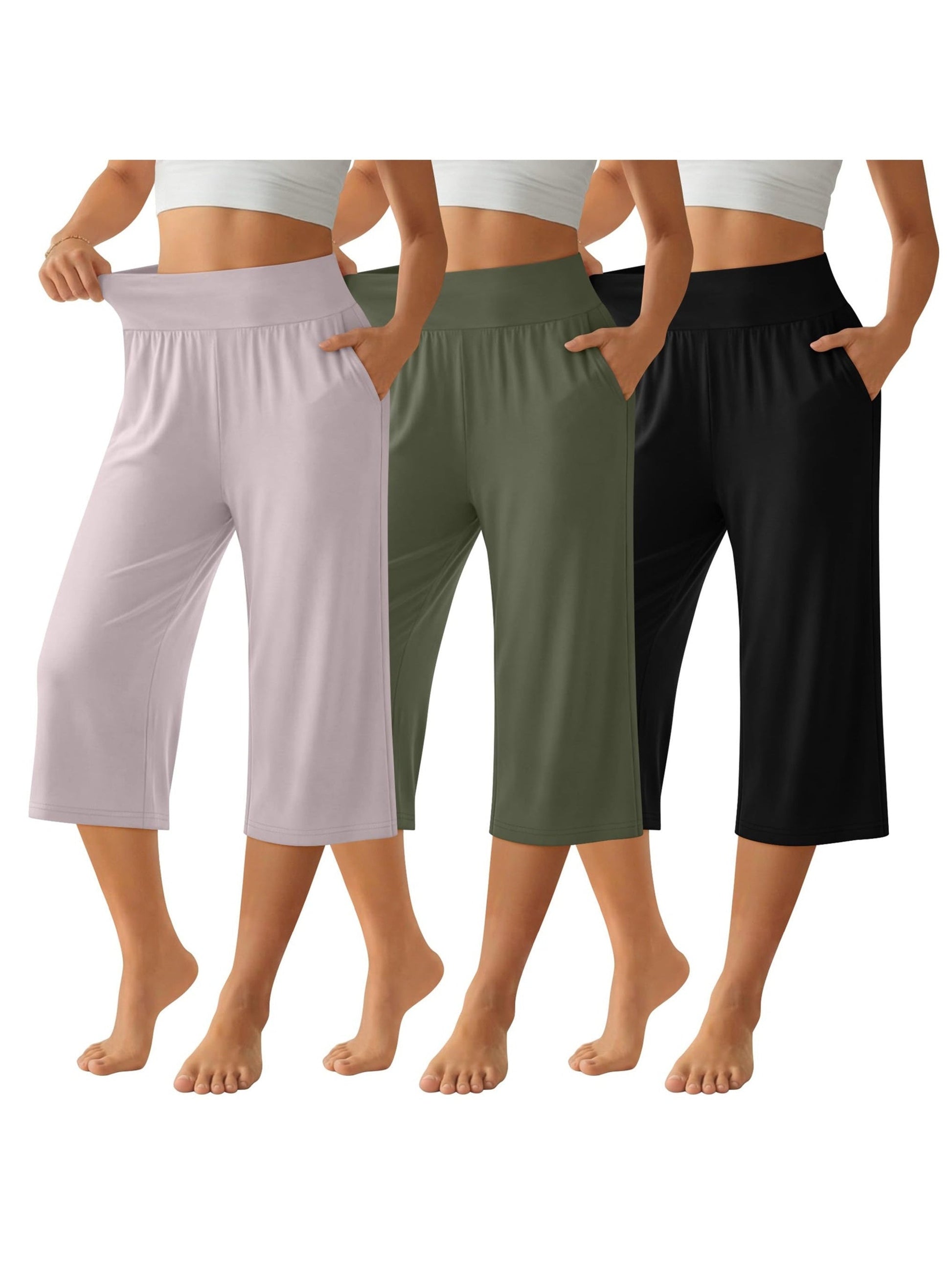 Women's Jogger Pants - Elastic Waist Relaxed fit – view 12
