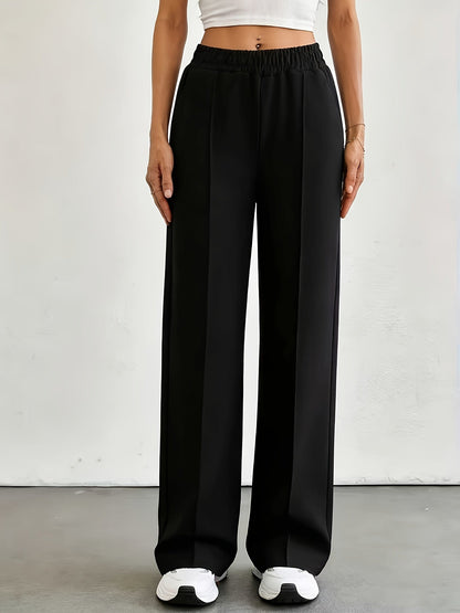 Women's Jogger Pants - Elastic Waist With Pockets – view 4