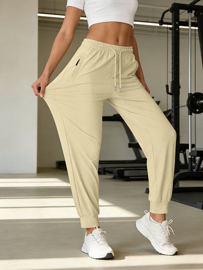 Women's Jogger Pants - High Waist Relaxed fit 45 – Grey option – view 4