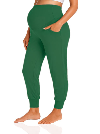 Women's Jogger Pants - High Waist With Pockets – Black option – view 4