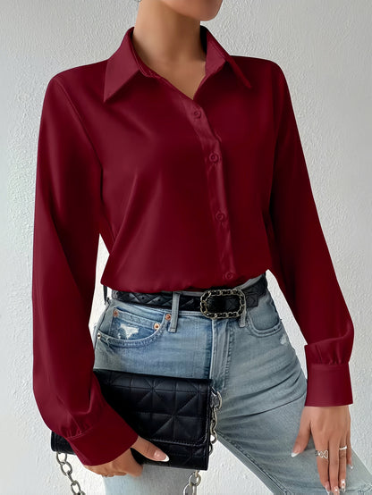 Women's Jumpsuit - Button-Front detail view