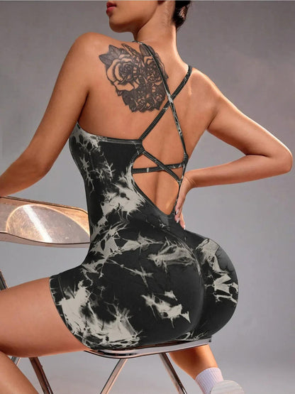 Women's Jumpsuit - Seamless detail view