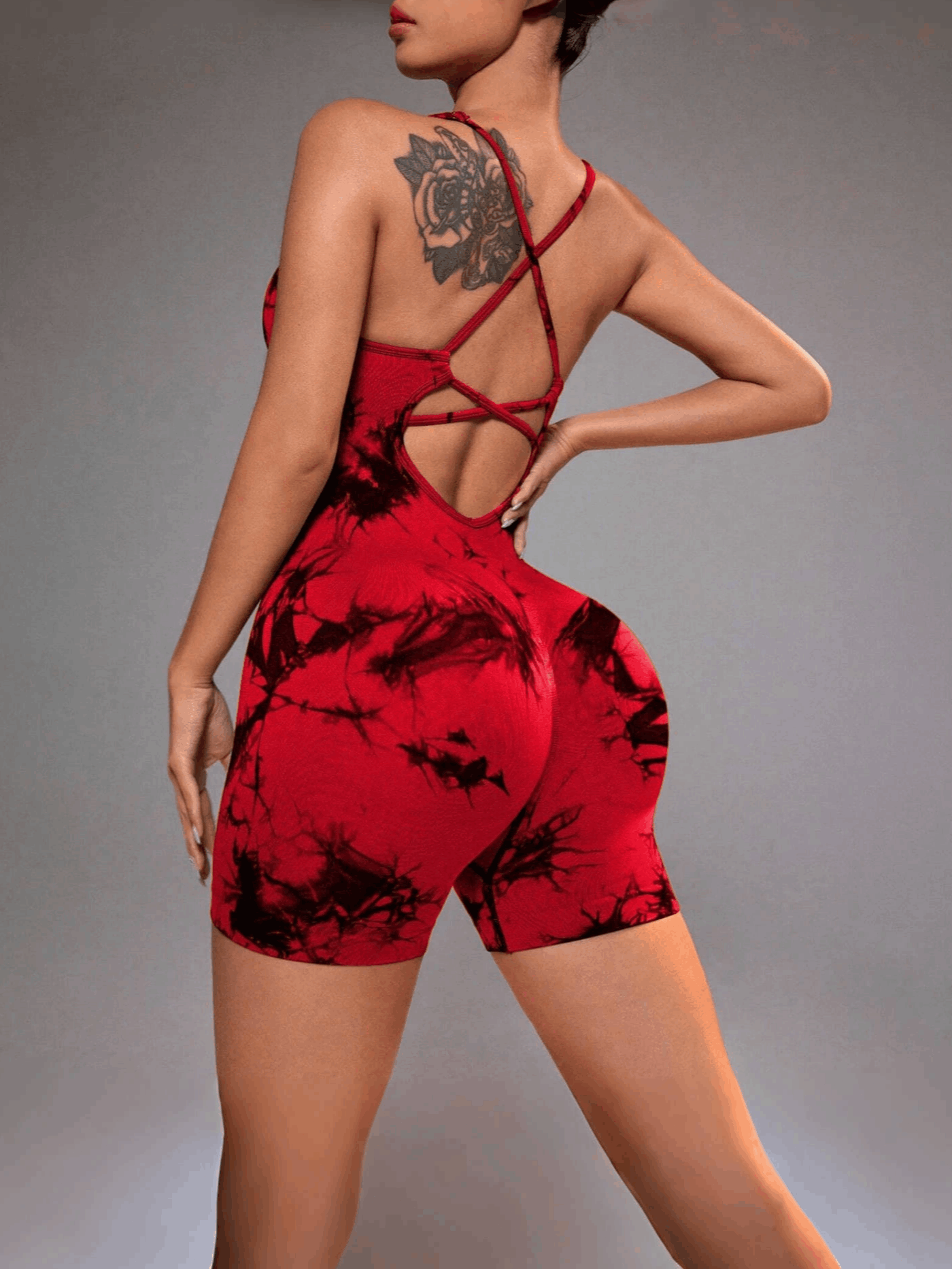 Women's Jumpsuit - Seamless – Brown option – main product image