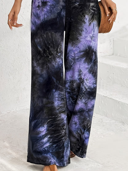 Women's Jumpsuit - Statement Print Straight Leg detail view