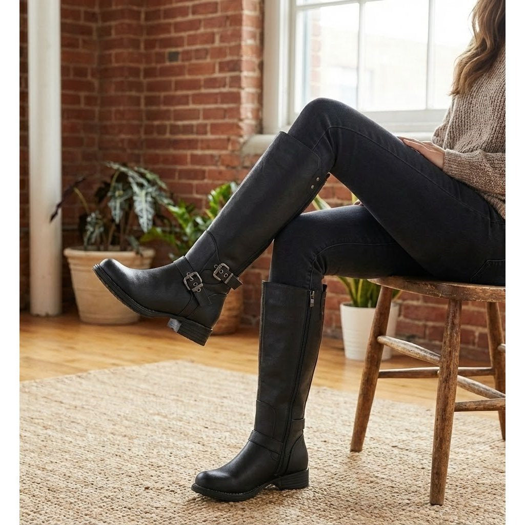 Women's Knee-High Boots - Fashion Boot – view 10