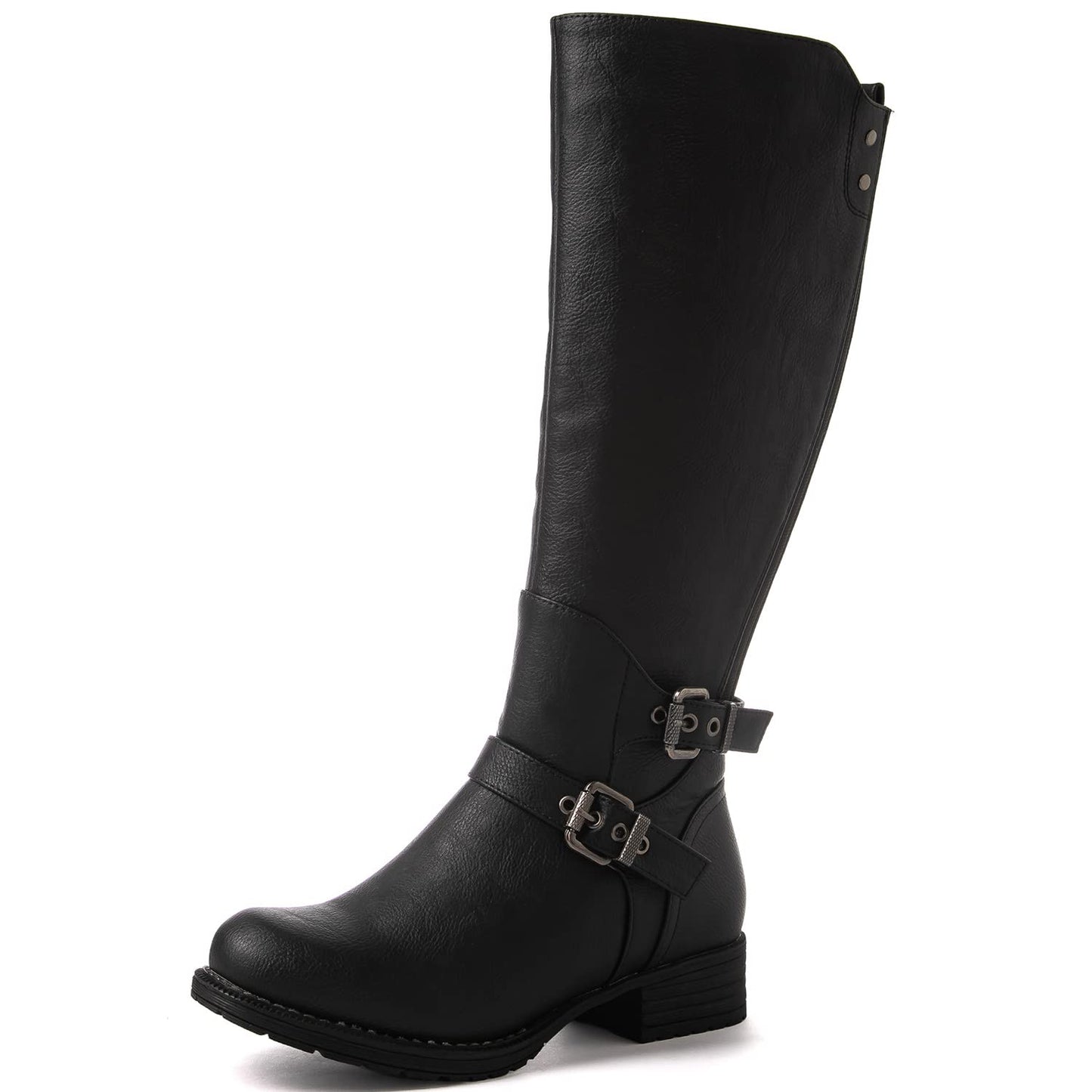 Women's Knee-High Boots - Fashion Boot – Black option – view 2