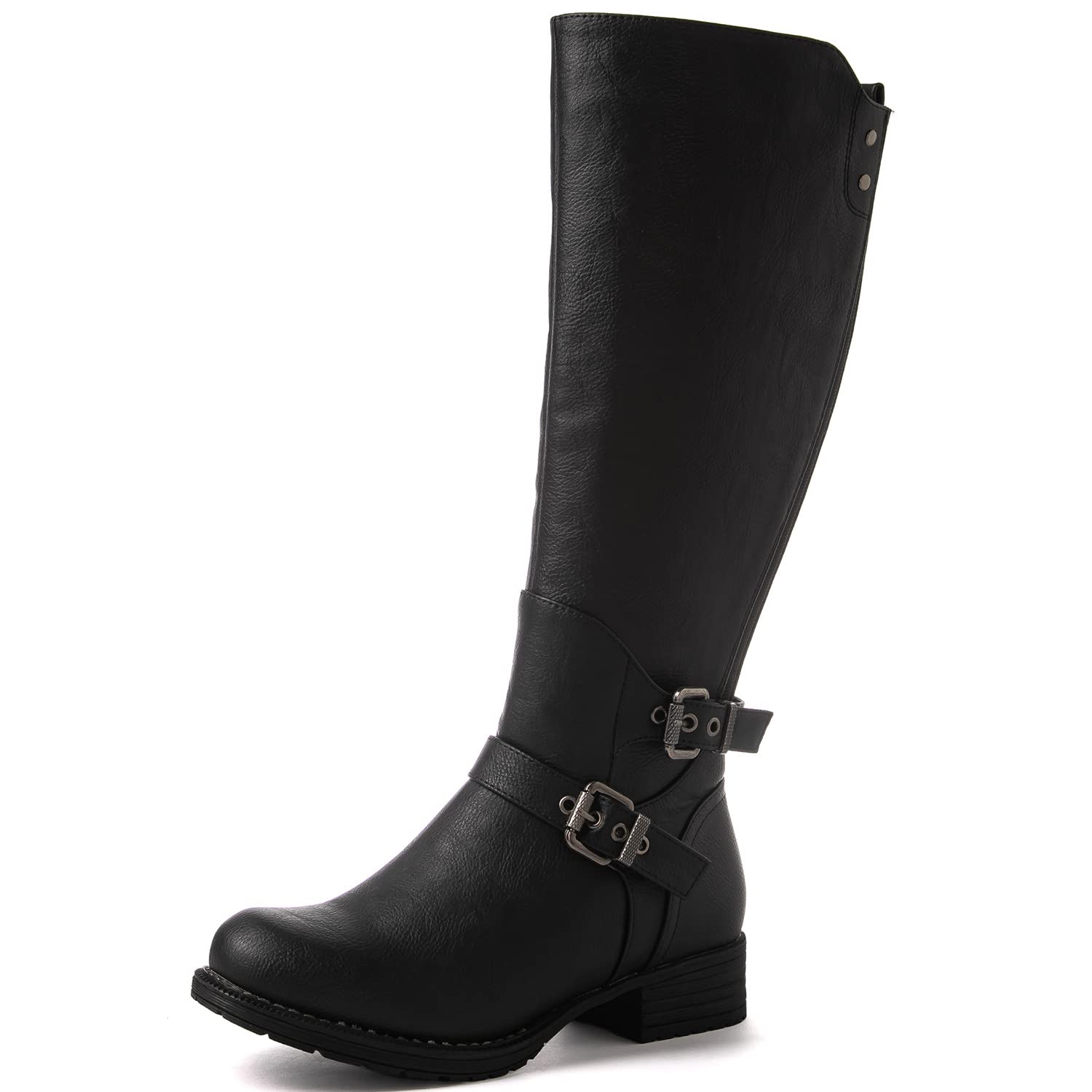 Women's Knee-High Boots - Fashion Boot – Black option – view 2