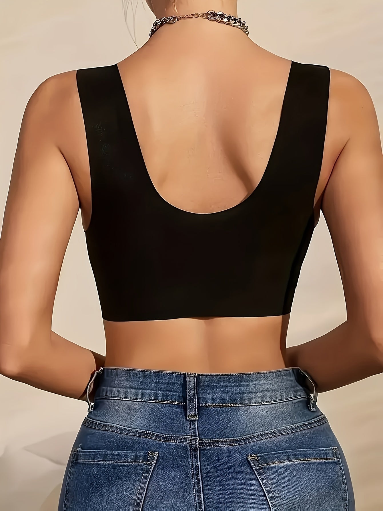 Women's Lace Bralette - 4-Pack Padded, Medium Support – view 6