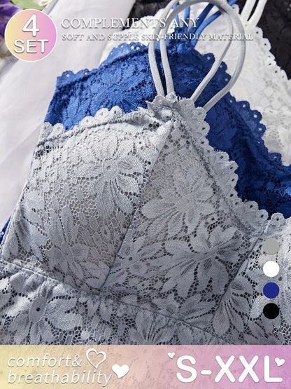 Women's Lace Camisole Set - Short Sleeve – view 4