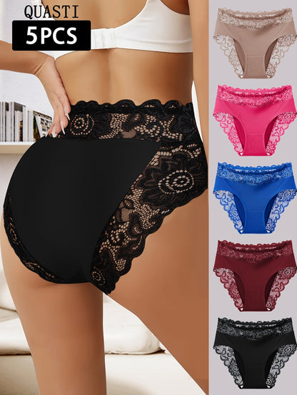 Women's Lace Detail Briefs - Regular Fit detail view