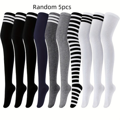 Women's Lace Detail Compression Socks - 5-Pair Pack detail view