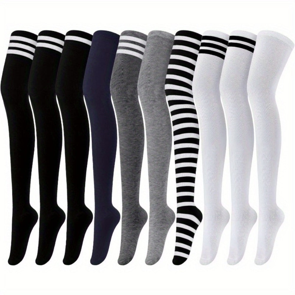 Women's Lace Detail Compression Socks - 5-Pair Pack detail view