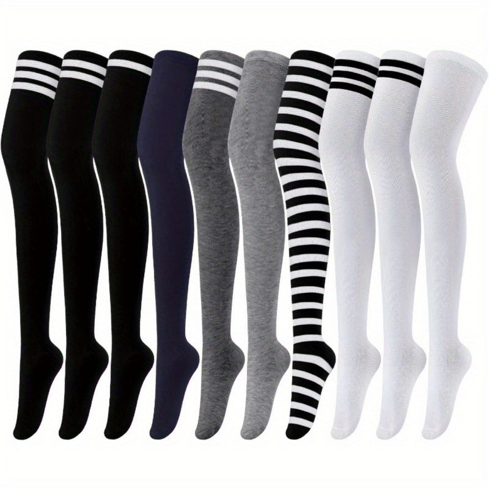 Women's Lace Detail Compression Socks - 5-Pair Pack detail view