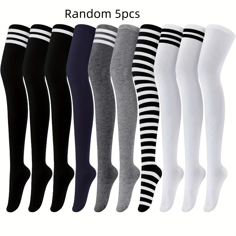 Women's Lace Detail Compression Socks - 5-Pair Pack – view 10