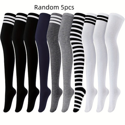 Women's Lace Detail Compression Socks - 5-Pair Pack – view 10
